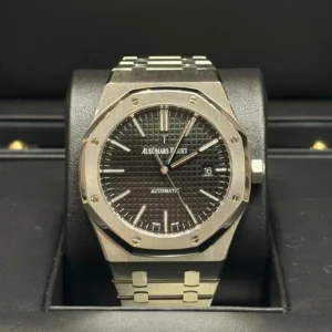 IMG_0835 Audemars Piguet Royal Oak Black Dial 2018